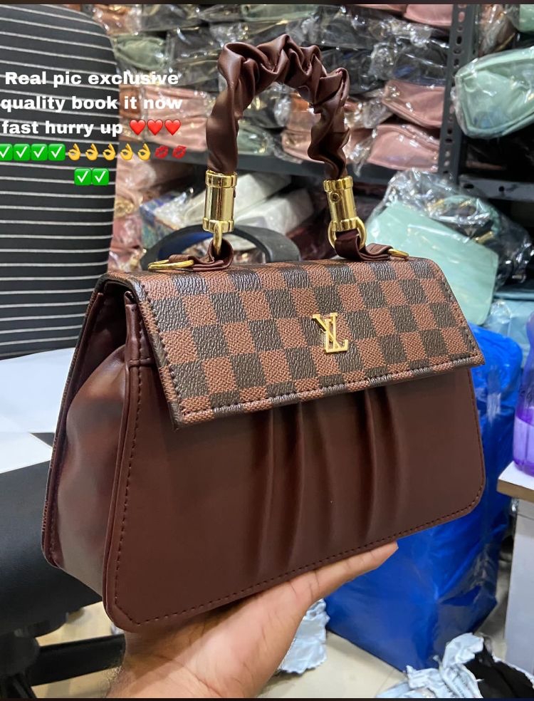 Luxury Redefined: LV Checks Flap Sling Bag for the Modern Fashionista